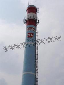  煙囪爬梯護(hù)網(wǎng)更換工程